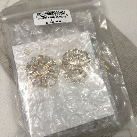 NWT - Kendra Scott- Jentry Stud Earrings in Lustre Glass - Picture 6 of 7